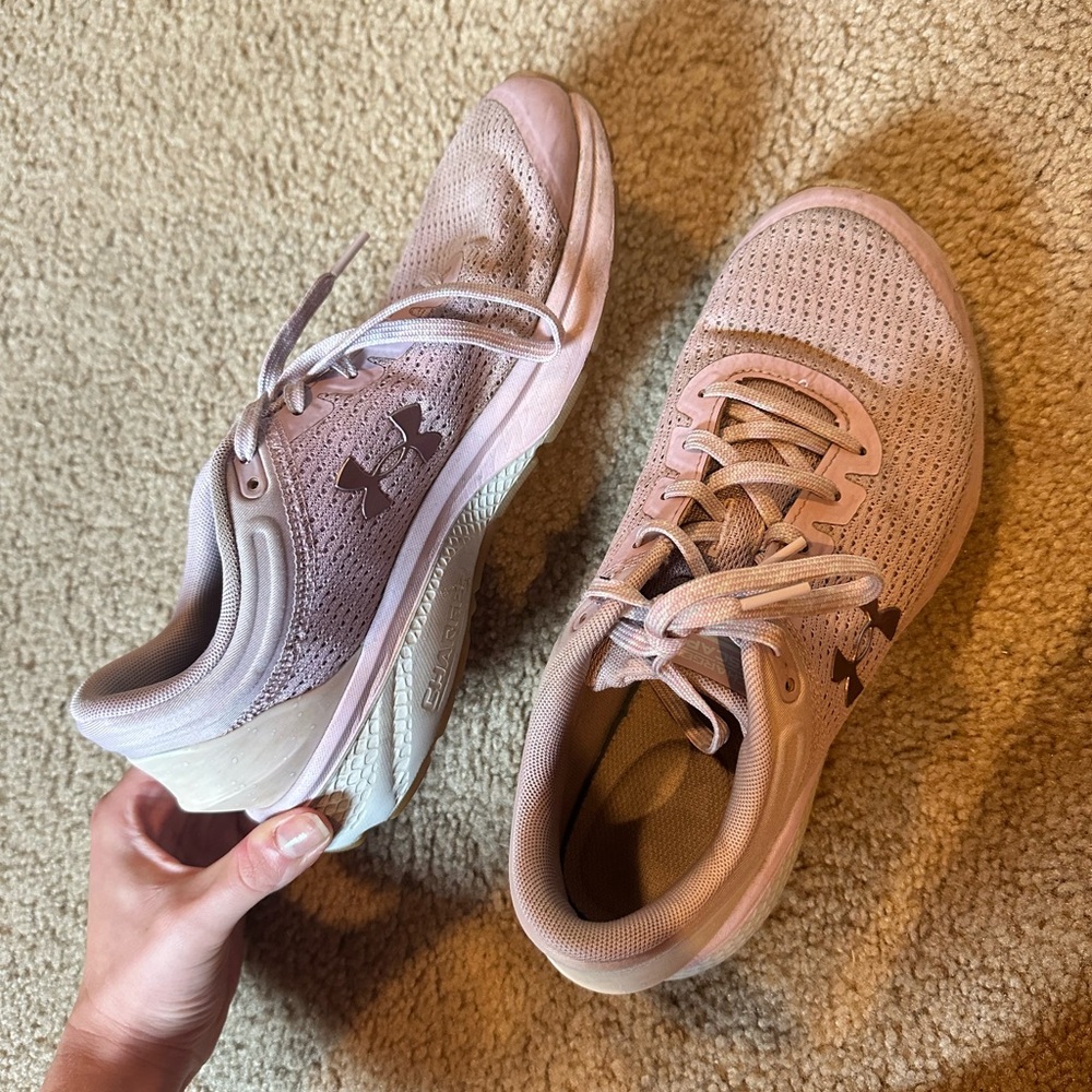 Under Armour Women's Light Pink Athletic Shoes